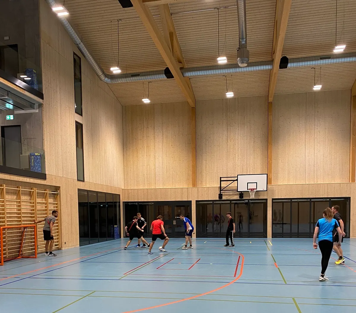 Turnhalle Wiedlisbach, in der das Skiturnen stattfindet